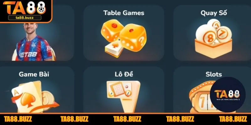 Top loại hình lô đề nên trải nghiệm tại TA88 